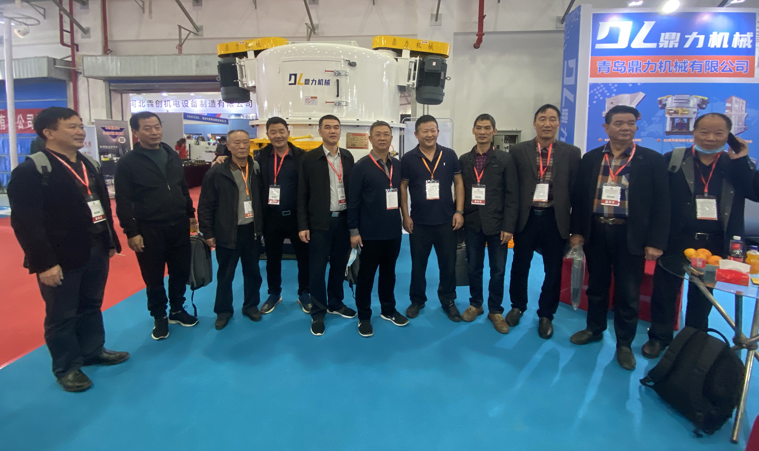 coated sand mixer team