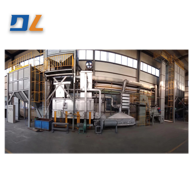 Film coated sand production line1